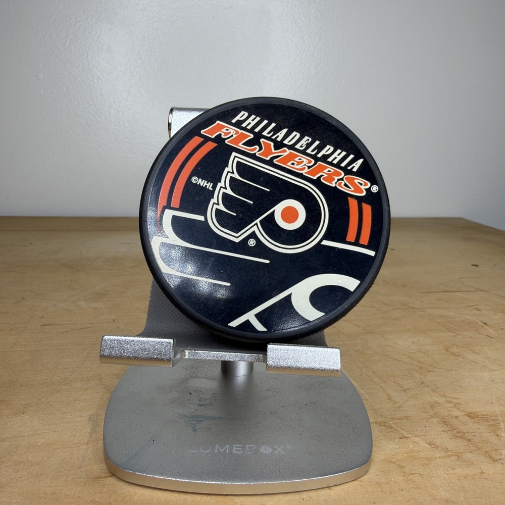 Philadelphia Flyers Basic Official NHL Hockey Souvenir Game Puck Brand Inglasco